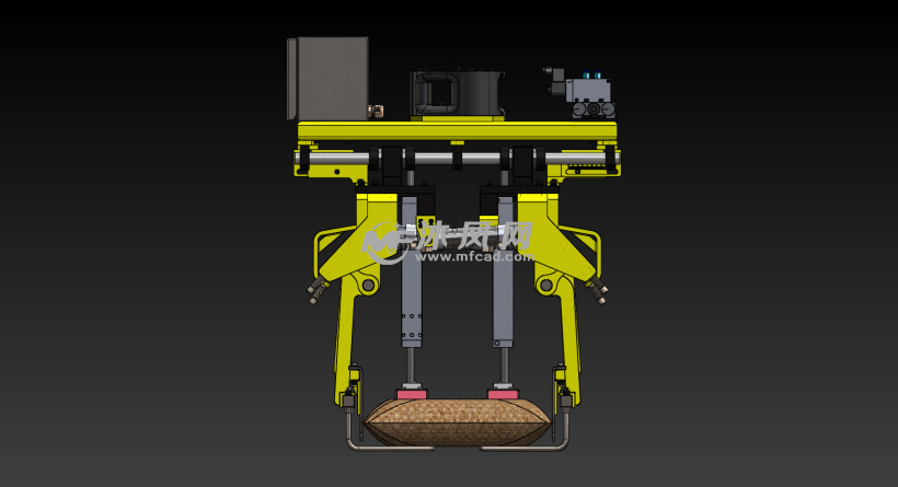 工业机器人码垛专用手爪 - solidworks机械设备