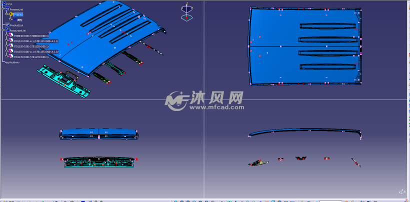 汽车顶盖设计数模高清图片