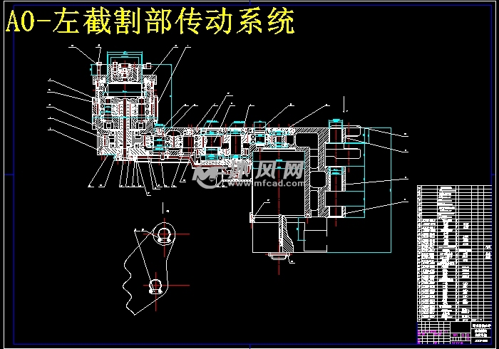 双滚筒采煤机截割部结构设计