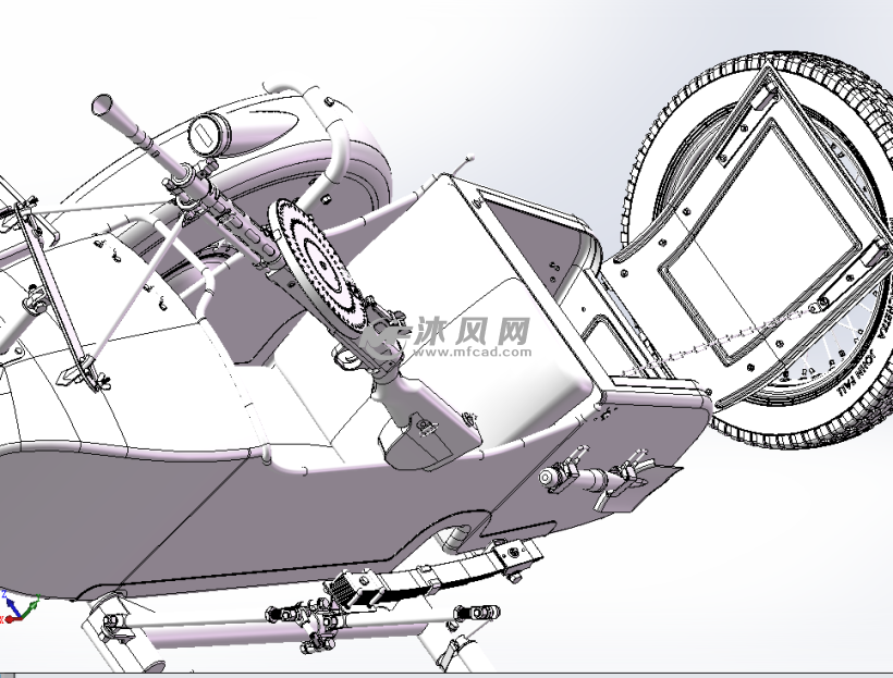 军用三轮车