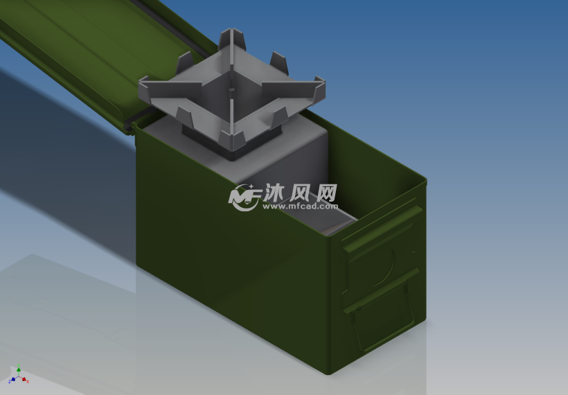 炊事班使用的工具箱(invnetor)设计模型