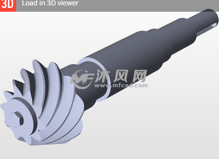 伞齿轮减速器SW模型 - solidworks机械设备模
