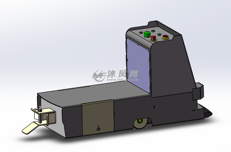 智能牵引agv小车