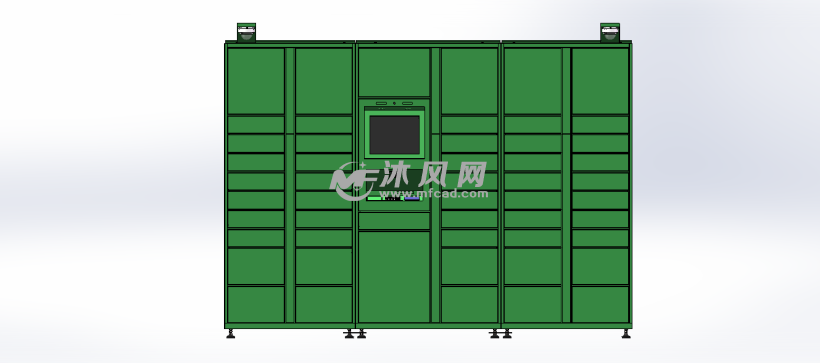 智能快递柜模型