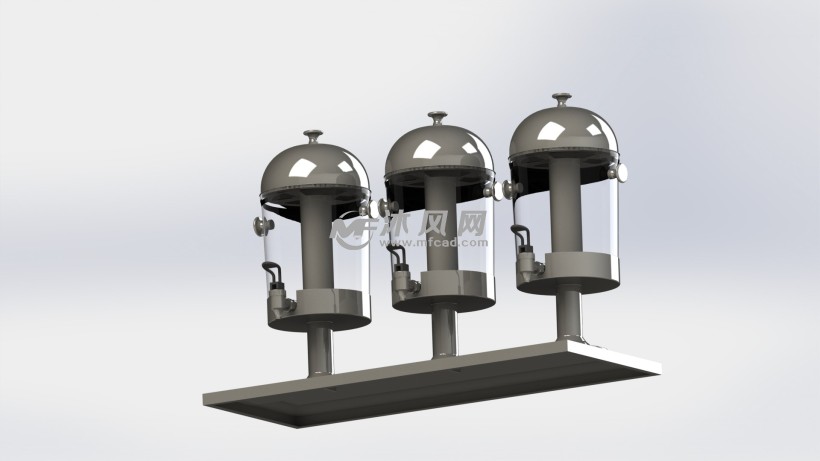 可乐(芬达)饮料机设计模型 - solidworks机械设