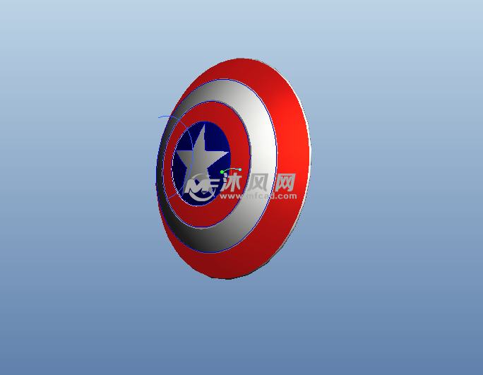 美国队长盾牌模型