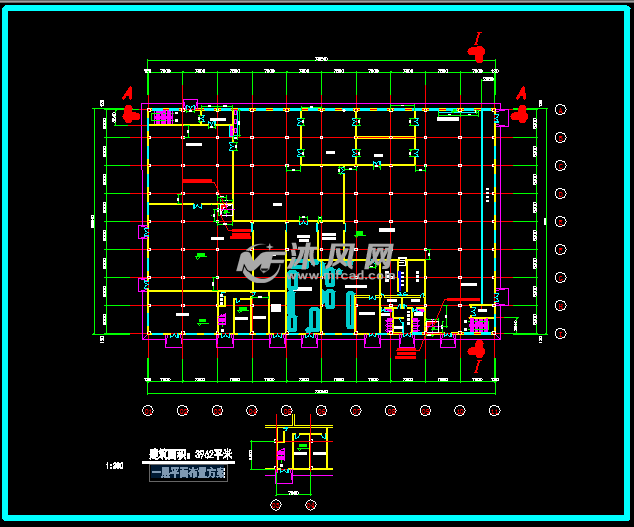 面粉厂建筑施工图