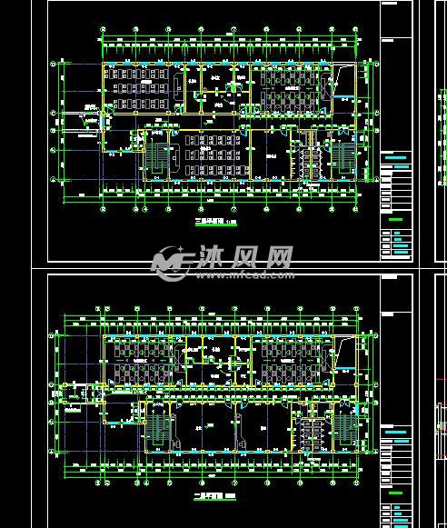 中学实验综合楼全专业设计施工图(含建筑,结构,水暖电