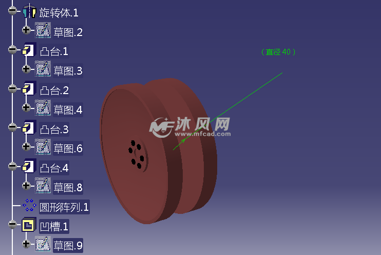 可3D打印虎式坦克模型含内部结构 - catia军工