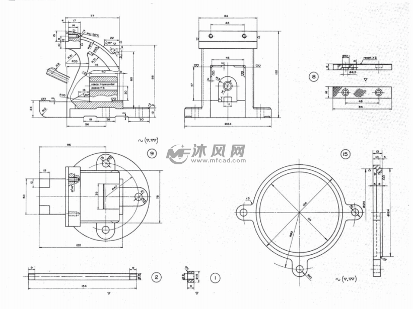 车间工具台虎钳模型