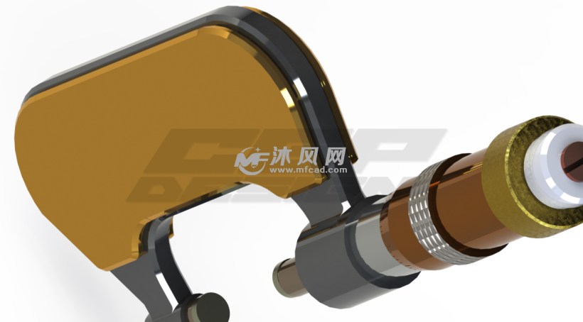 测量工具螺旋测微仪模型 - solidworks小五金模