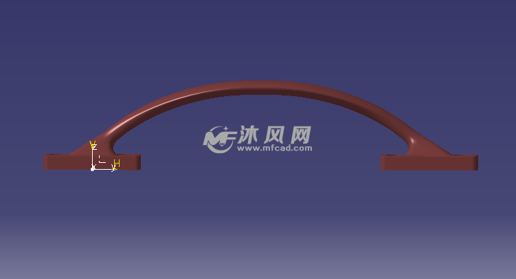 擦条绘制门把手