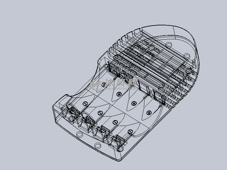 α-功率电池充电器设计模型 - solidworks生活用