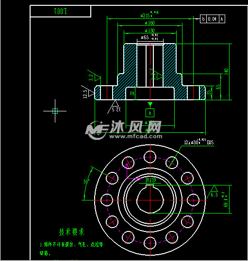 hl6型弹性柱销联轴器零件工艺规程及加工轴孔液动夹具