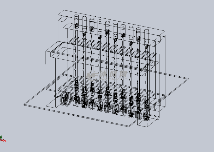 面包切片机设计模型 - solidworks机械设备模型