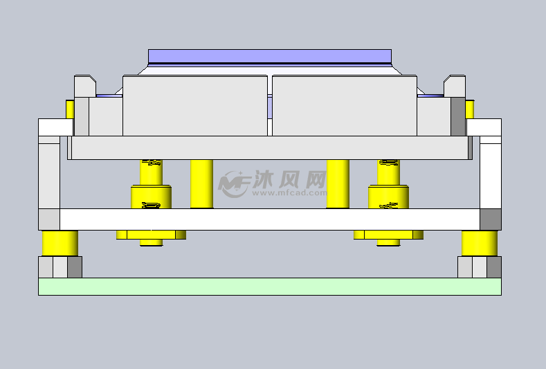 异形工件等高顶升治具