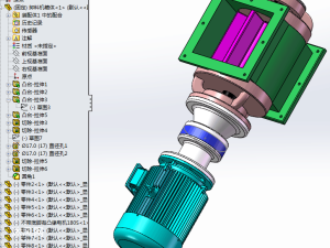 管道加热装置总装 - inventor机械设备类模型和