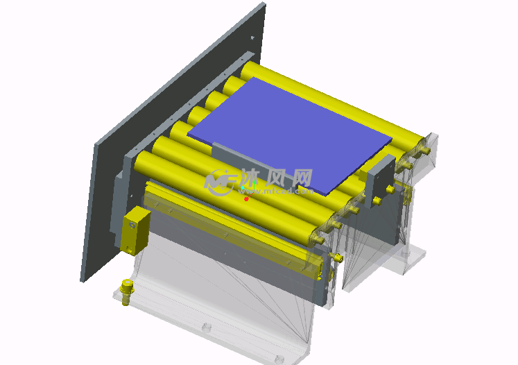 传送线抽取机构
