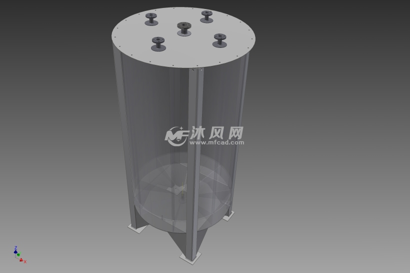 8M3化工储罐设计模型 - solidworks生活用品类
