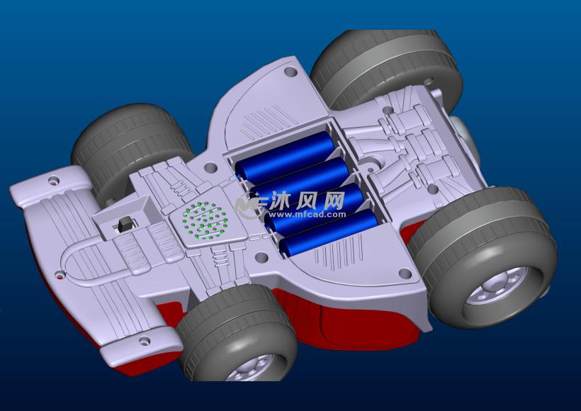 卡通玩具车 遥控车 车仔 装4节5号电池(AA池) 