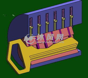 钥匙开锁原理模拟 - solidworks生活用品类模型