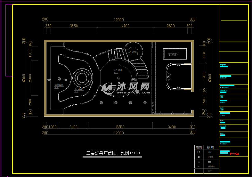 灯具布置图