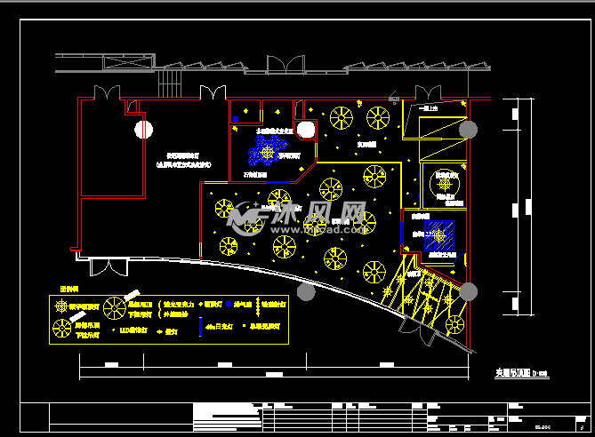 中华养生馆整套图纸 - AutoCAD医疗建筑