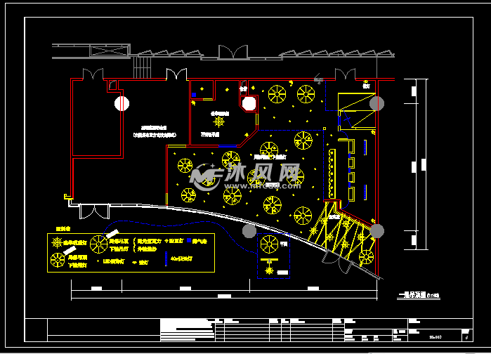 中华养生馆整套图纸 - AutoCAD医疗建筑