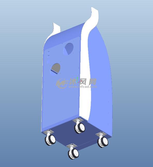 脉冲激光美容治疗机 - Proe数码产品类模型下载