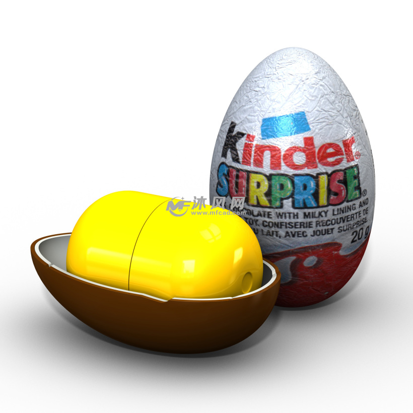 趣味蛋(玩具)设计模型 - solidworks玩具公仔类