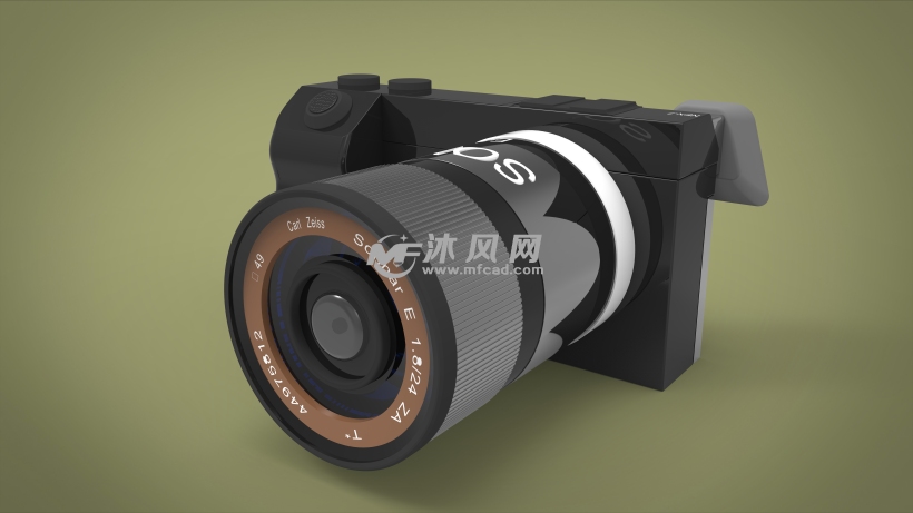 索尼NEX单反相机 - UG数码产品模型下载