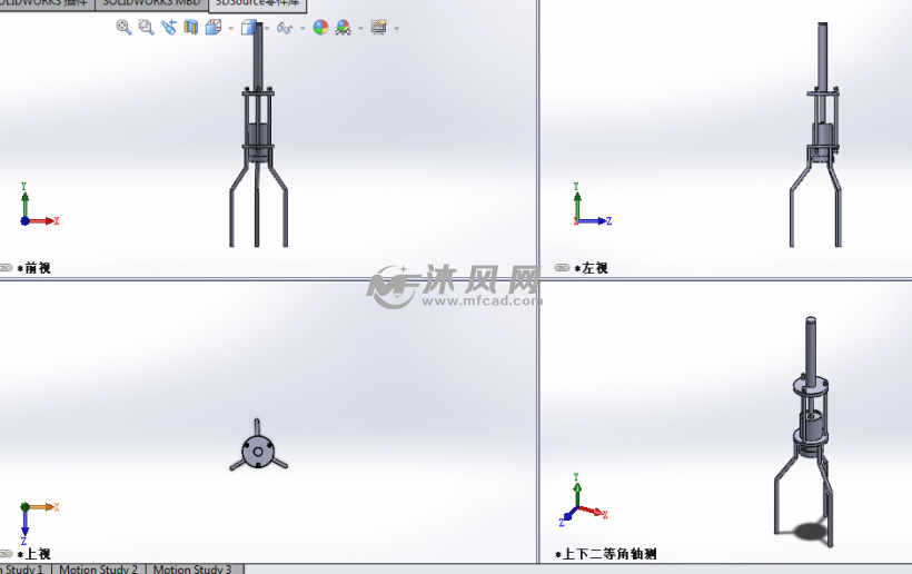 食品包装机设计模型