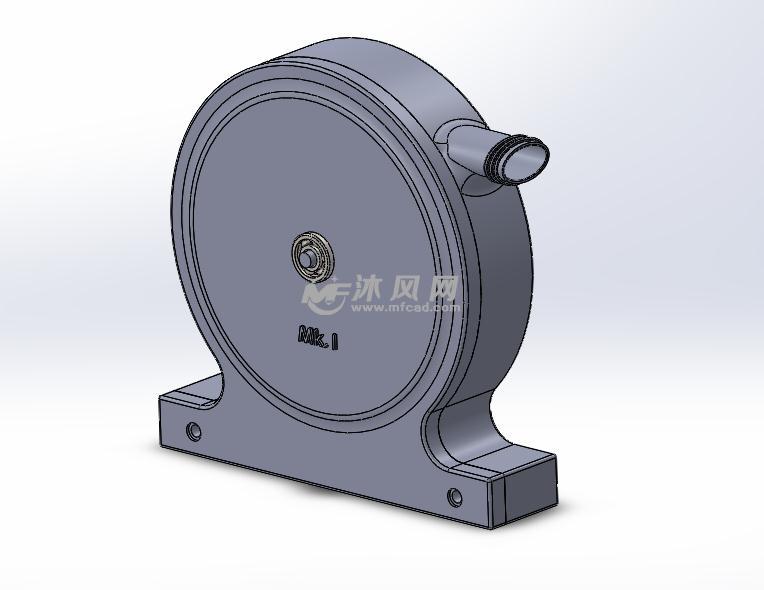 特斯拉涡轮机模型设计