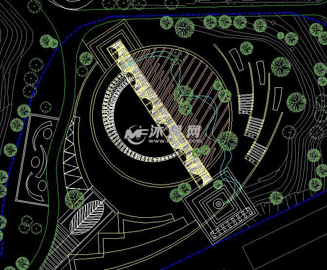 金牛山公园少年活动景区场所规划方案 - AutoC