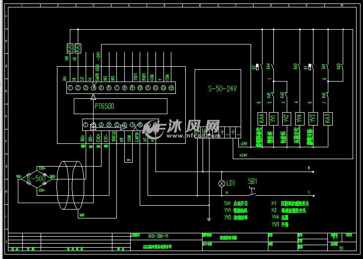 灌装机气动原理图及称重控制回路 - 其他autoc