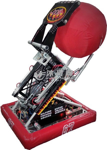 橄榄球接球手的机器人设计 - solidworks机械设