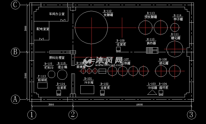 车间设备布置图