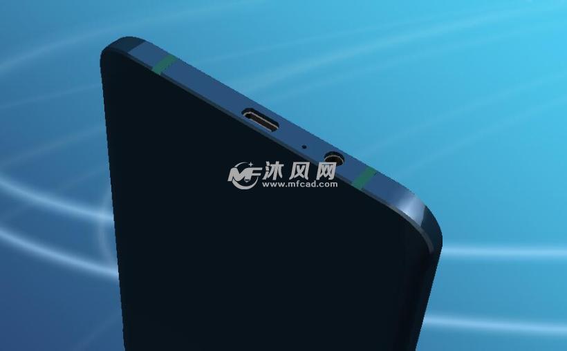 三星A8手机模型-3D图 - UG数码产品模型下载