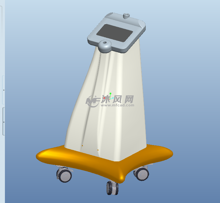 脉冲激光美容治疗仪 - proe家用电器类模型下载