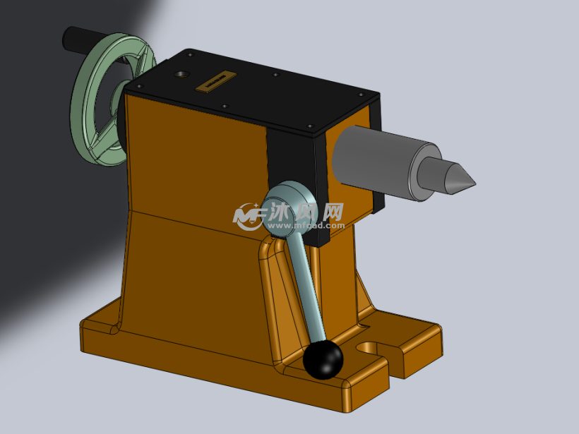 数控机床回转卡盘装置SW设计 - solidworks机