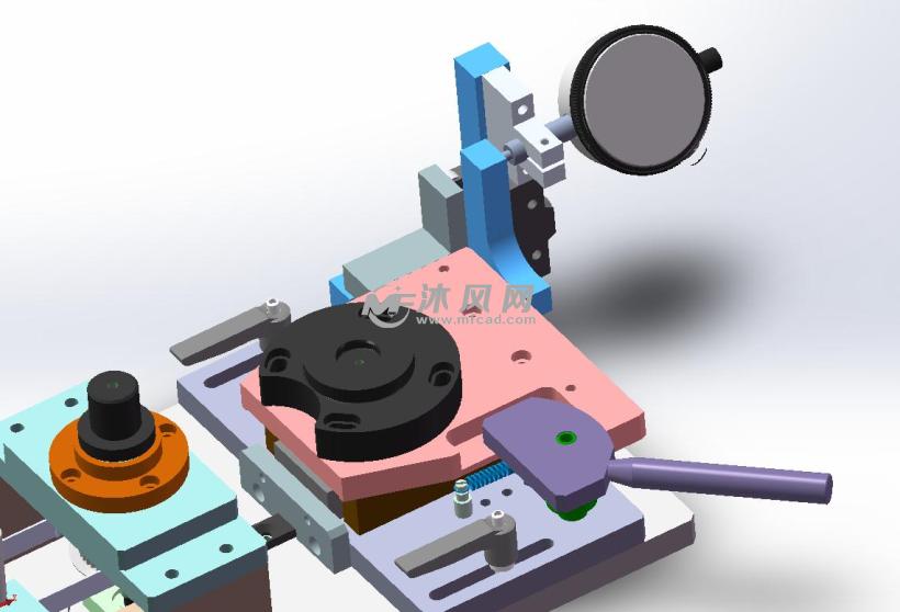 机械检测中心设备设计 - solidworks机械设备模