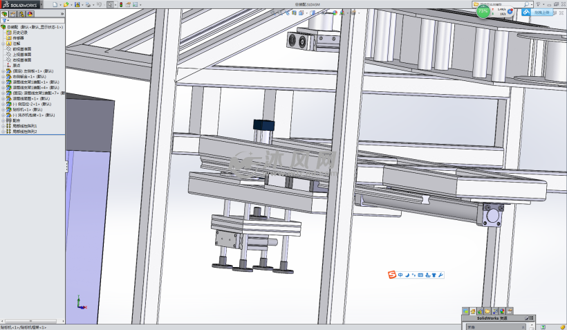 输送带自动贴标机设计