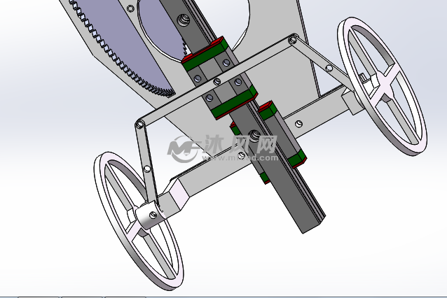 走s曲线无碳小车创新设计 - solidworks机械设备模型