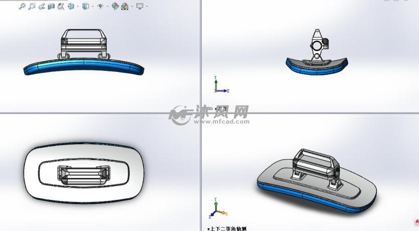 双曲面马鞍模型设计