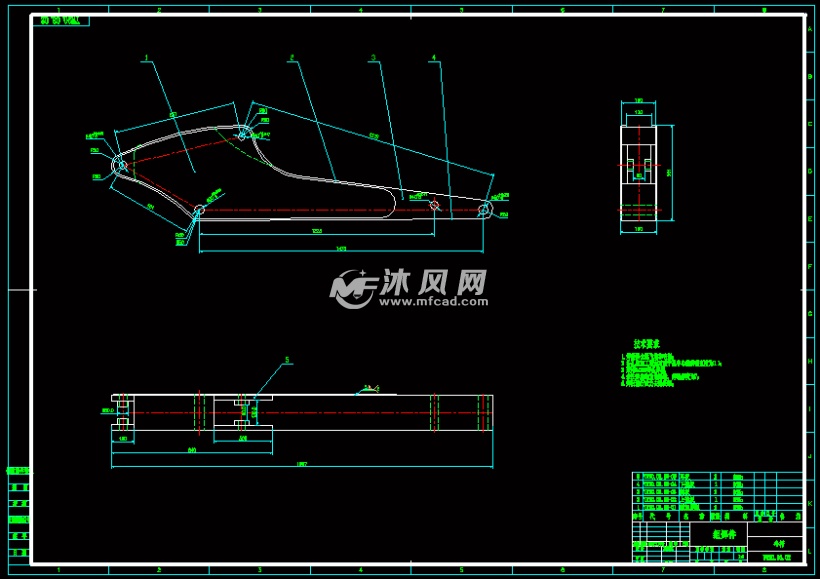 小型液压挖掘机工作机构设计