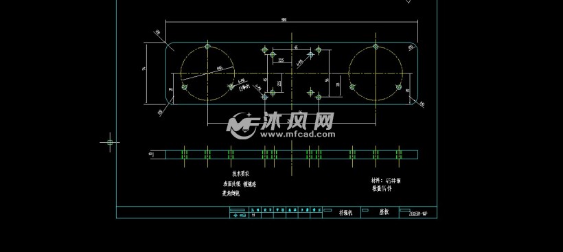 FPC补强机技术图纸 - 其他autocad机械图纸