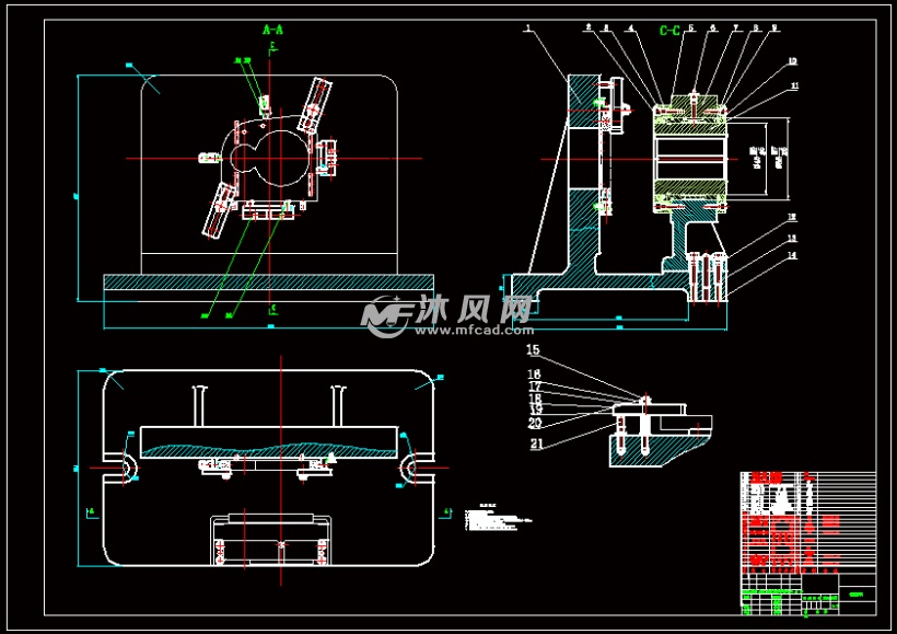 减速器箱体外壳工艺及夹具设计镗孔工序