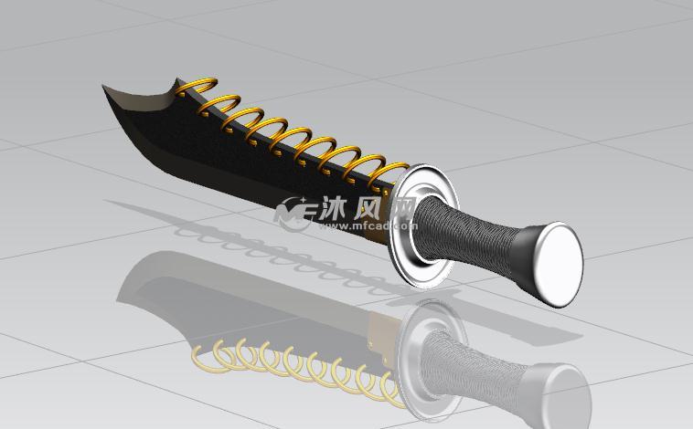 大环刀模型 - UG军工用品类模型下载