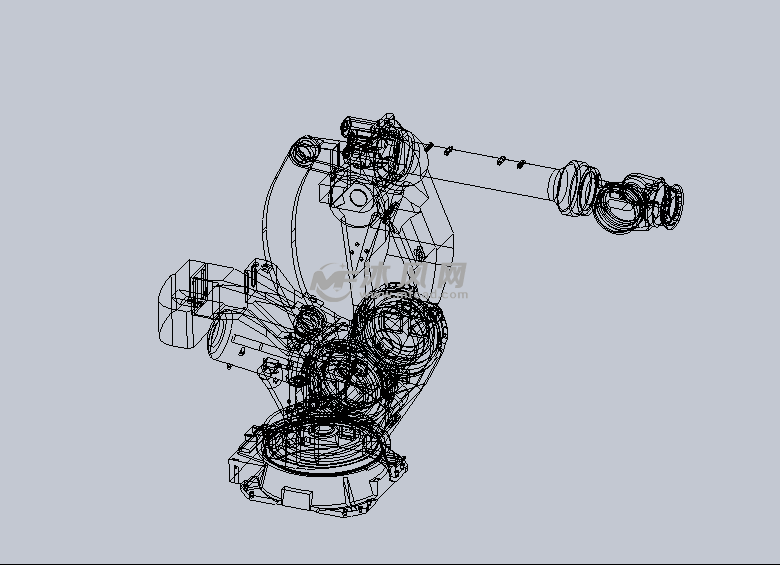 多驱动的焊接机器人设计模型 - solidworks机械
