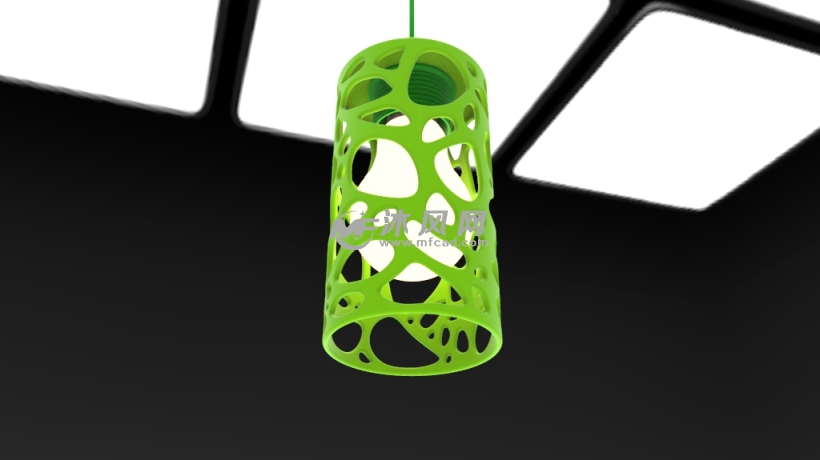3D打印的灯罩设计 - solidworks生活用品类模型